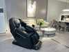 Black Leather 4D Massage Chair with Zero Gravity